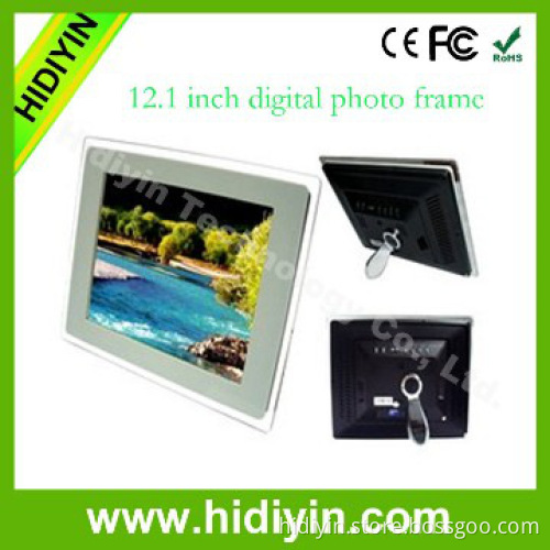 12 inch Electric Digital Picture Frame with Video Loop